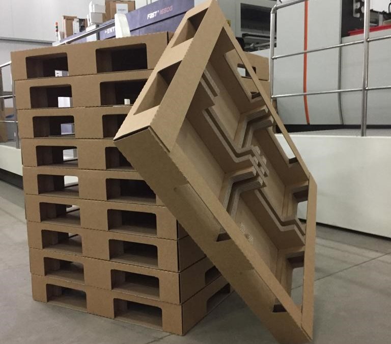 NIEUW: Duurzame kartonnen pallets